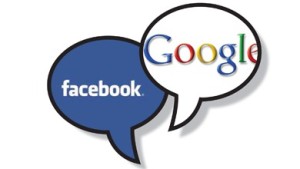 facebook and google