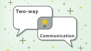 Two-way communication